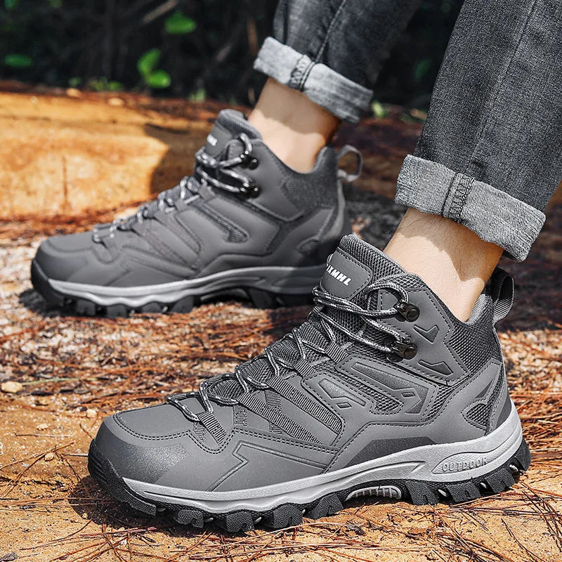 New Women Men Hiking Shoes Outdoor Trekking Sports Climbing Camping Boots Non-Slip Waterproof Walking Jogging Trainers Sneakers