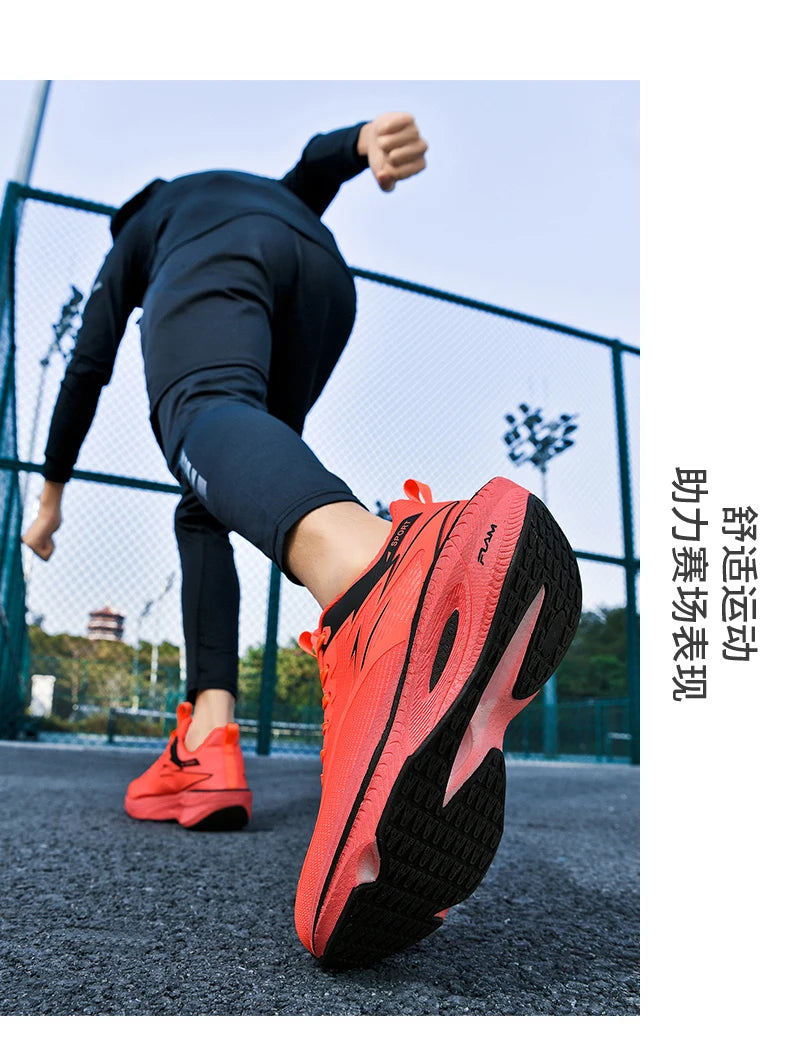Scarpe sportive da running da uomo per maratona, con cuscino d’aria, traspiranti, leggere e confortevoli, sneakers atletiche outdoor da donna per jogging e tenis