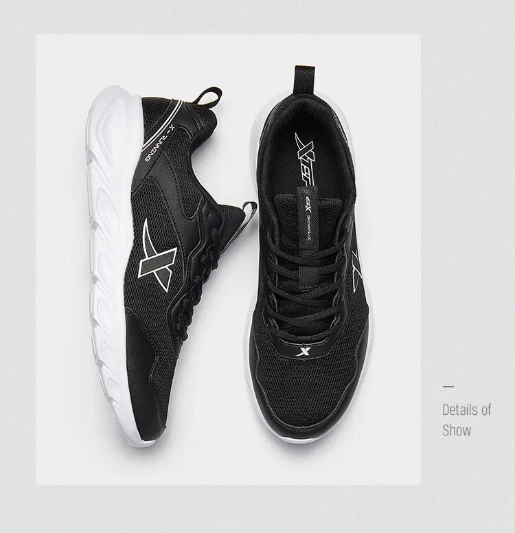 Xtep Running Shoes for Men 2020 Spring, Rebound Comfortable Sports Shoes, Durable, Stable, Breathable Sneakers 880119115036