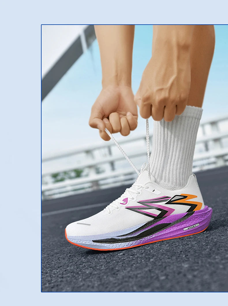 2026 New Men's Sports Running Shoes, Marathon-Ready, Breathable, Lightweight, Comfortable Women's Athletic Sneakers, Jogging Tennis Air Cushion