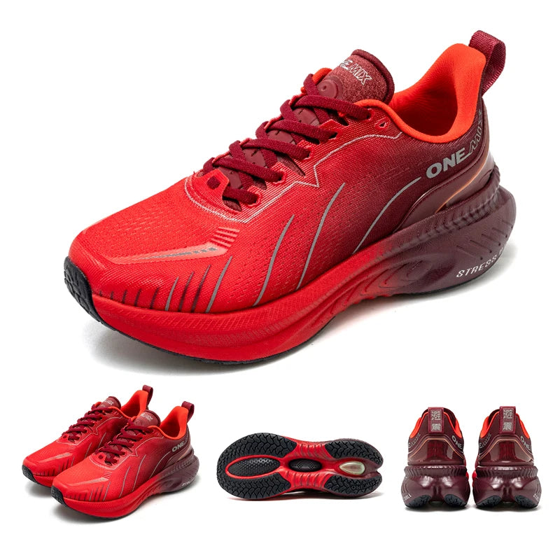 ONEMIX New Cushioned Running Shoes for Women Fall Winter Heavy Runners Lace-Up Women’s Jump Rope Dance Non-Slip Outdoor Sneakers