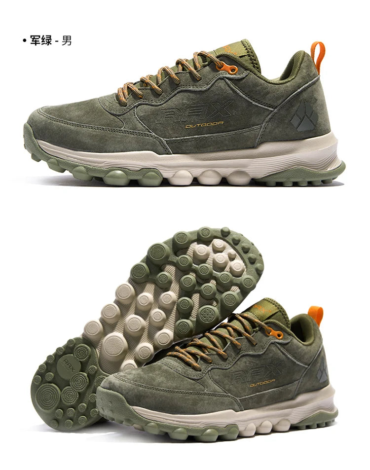 RAX Outdoor Breathable Hiking Shoes Men Lightweight Walking Trekking Wading Shoes Sport Sneakers Men Outdoor Sneakers Male