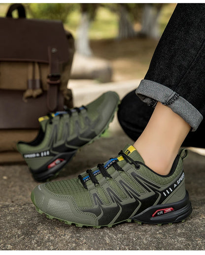 Men's Hiking Shoes Waterproof Non-slip Hiking Sports Shoes Camping Training Hunting Tactical Shoes Men's Cycling Shoes