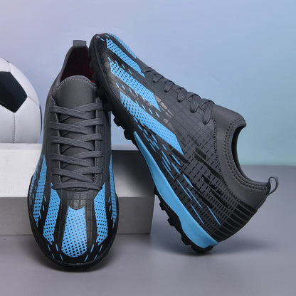 New Men Soccer Shoes Futsal Indoor Football Boots Sport Match Training Kids TF Cleats Grass Ankle Hot-selling High-quality Light