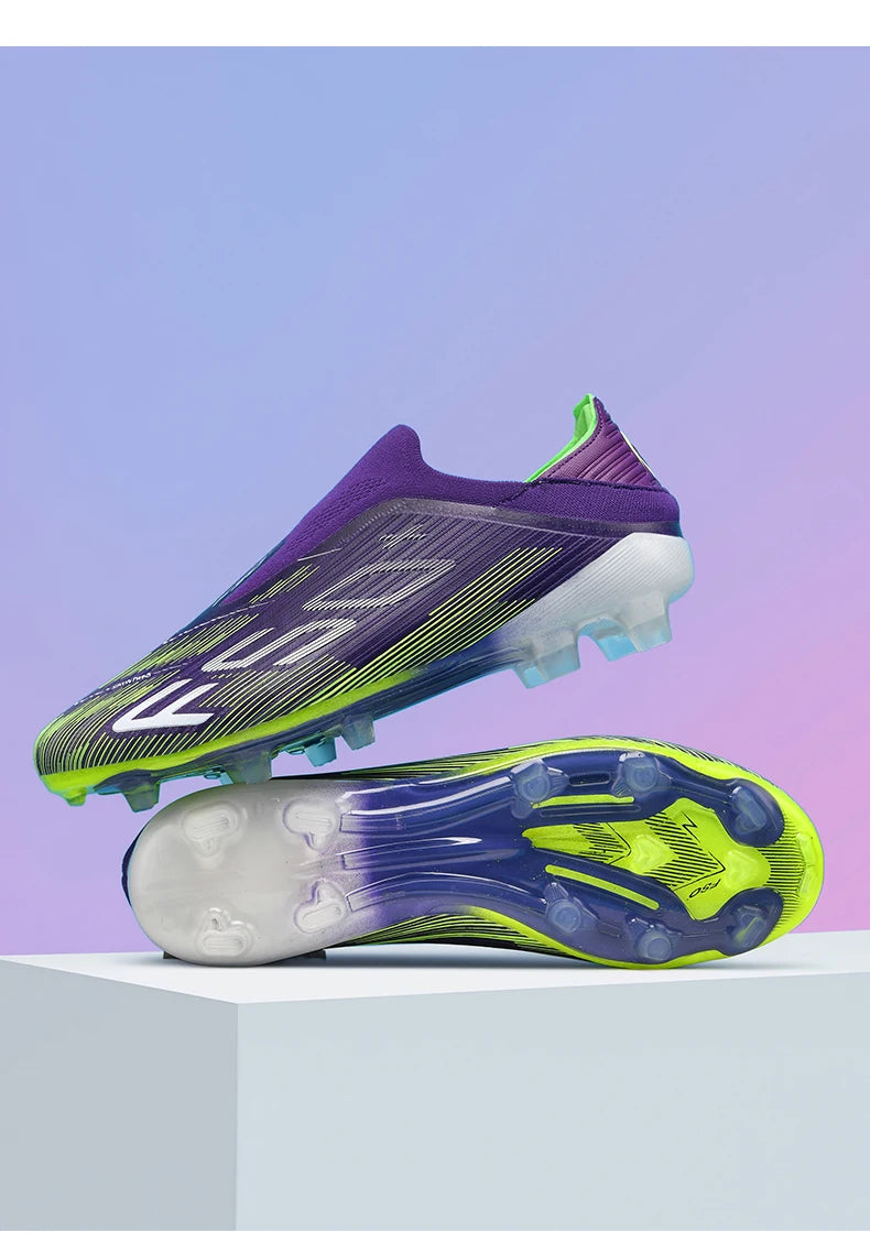 New Men's Soccer Shoes High-Quality Cleats Football Boots Sneakers Hot-Selling Indoor Futsal Non-Slip Match Grass High-Top Outdoor