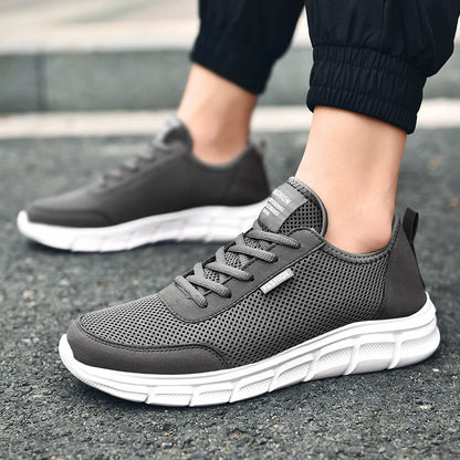 Men's Summer Sneakers Casual Running Shoes Breathable Walking Mesh Lightweight Sports Shoes Comfortable Fashion Shoes Zapatillas