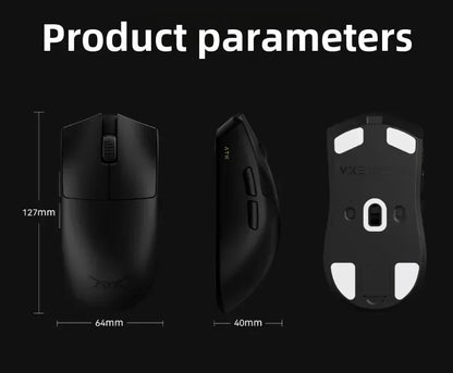 Nuovo mouse gaming wireless ultraleggero ATK X1 SE Starlight PAW3395 26K DPI, driver Hub Page, 1000Hz, accessori per giocatori PC
