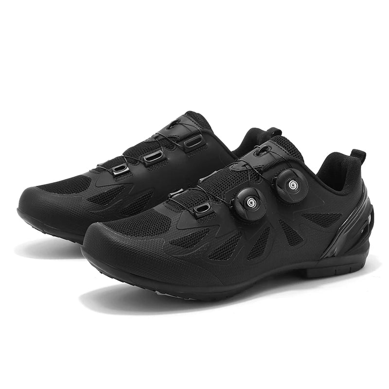 Men's Non-Locking Mountain Bike Shoes Without Cleats Road Bicycle RB Speed Non-Cleat Cycling Shoes Sneakers Flat Pedal MTB Women