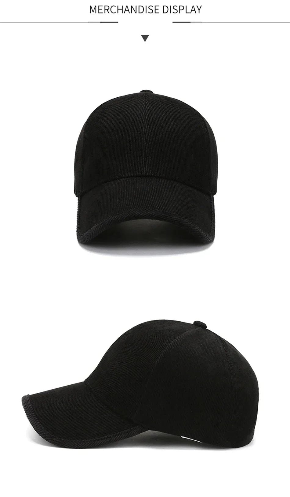 Trendy ArmyGreen Winter Baseball Caps For Men Luxury Women Corduroy Cap Snapback Hip Hop Trucker Hats Casquette Homme