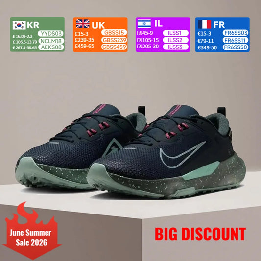 Nike Juniper Trail 2 GTX Men's Stylish and Versatile Sneakers: Comfortable, Slip-Resistant, Durable, and Waterproof HM9734-302