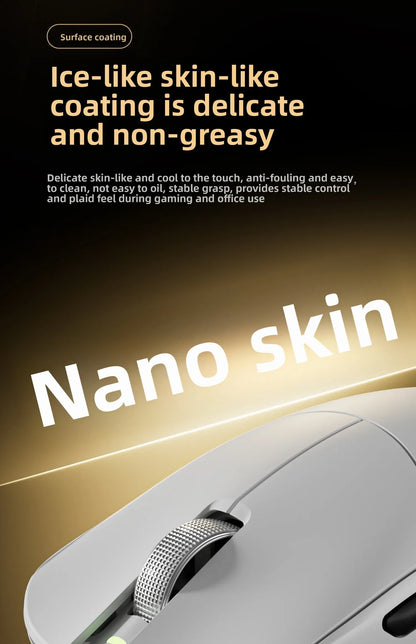 VGN Dragonfly F2 ProMax/Ultra E-Sports-Gaming-Maus 42000DPI 0.125ms für CSGO, Latenz kabelgebunden/kabellos, Dual 8K, 3 Modi, PAW3395/3950
