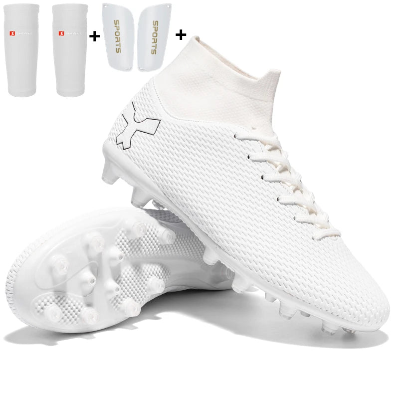 Men's Quality Soccer Shoes Durable Boys Football Boots Lightweight Children Football Shoes Futsal Training Sneakers Soccer Cleats