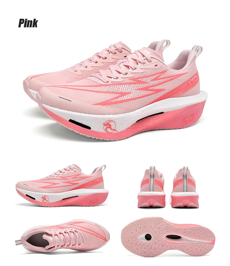 5.0 MIX Carbon Plate Laufschuhe für Herren und Damen, Renn- und Marathon-Sneaker mit stabilem Rebound, stoßdämpfend, für das Training