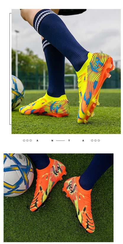 Professionelle Fußballschuhe für Herren, strapazierfähig und bequem, Trainings-Fußballschuhe für Männer, ultraleichte Premium-Fußballschuhe für Spiele