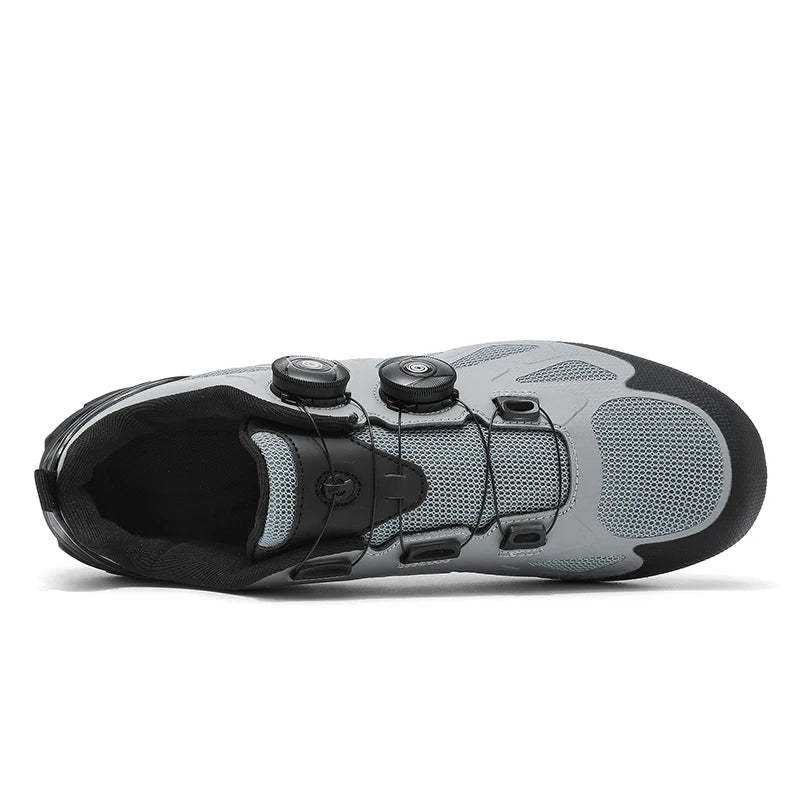 Men's Non-Locking Mountain Bike Shoes Without Cleats Road Bicycle RB Speed Non-Cleat Cycling Shoes Sneakers Flat Pedal MTB Women