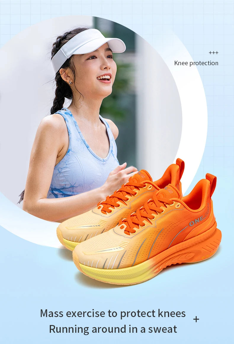 ONEMIX Nuove scarpe da running ammortizzate da uomo, adatte a runner pesanti, stringate, sportive da donna, antiscivolo, outdoor, sneakers atletiche da uomo