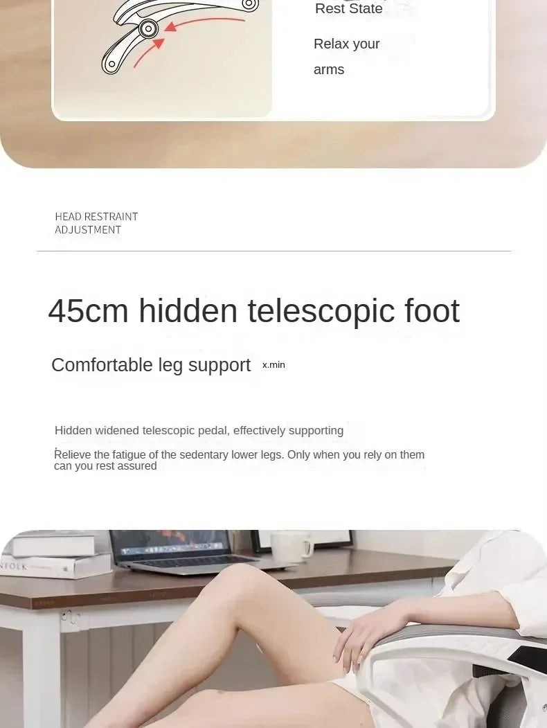 Computer Chair, Rotating Office Chair, Boss Chair, Comfortable To Lie Down, Student Bedroom, Engineering Chairs,e-sports Chairs