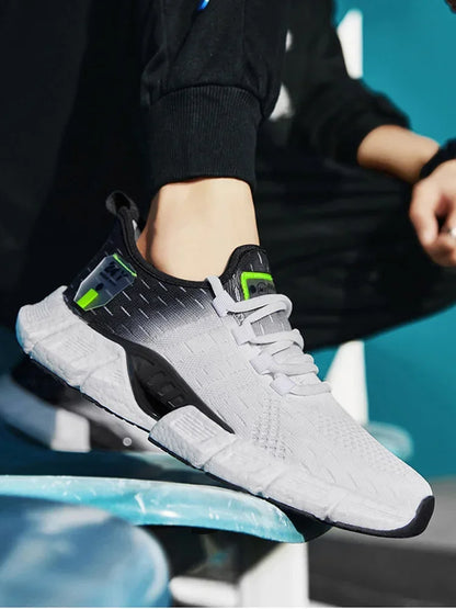 New Fashion Running Sport Shoes Men Sneakers Lightweight Breathable Mesh Comfortable Men's Casual Shoes Outdoor Jogging Zapatos