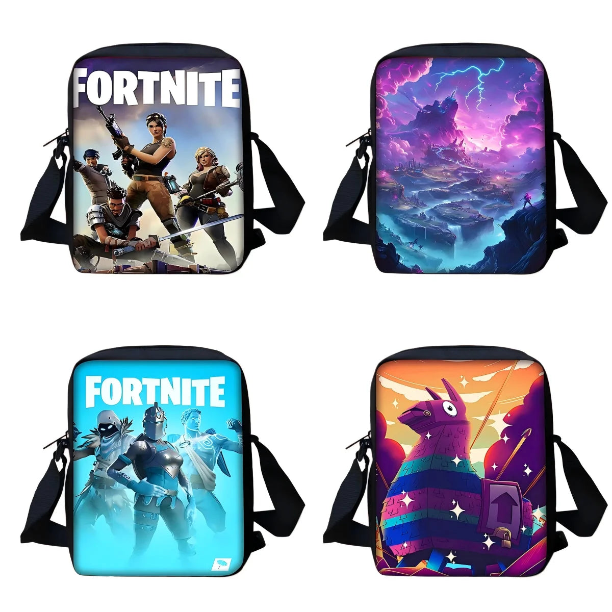 Hot Classic Game Fortnite Boys and Girls Printed Shoulder Messenger Bag Child Casual Handbag Men Women Phone Bag Shopping Bag