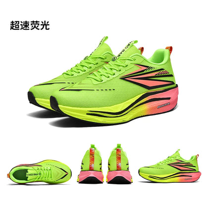 Men's Casual Sport Shoes Air Cushion Running Shoes Breathable Marathon Running Sneakers Durable Outsole Trainer Tennis Walking Shoe