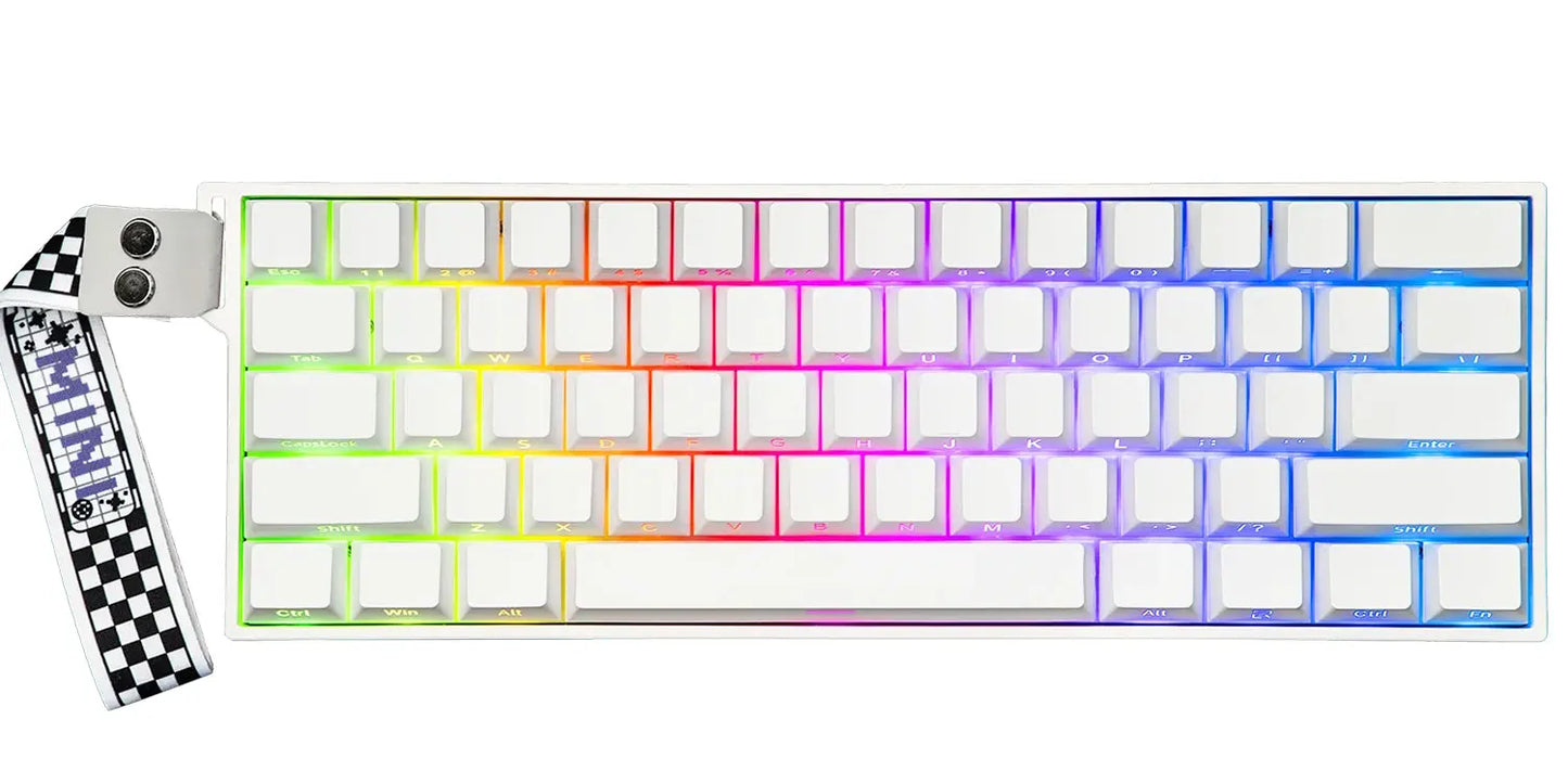 AULA Mini60 HE/Pro/Max Tastiera meccanica wireless 60% con switch magnetici RGB Tri Mode 8000Hz 0.01mmRT per PC, regali per gamer