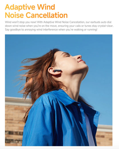 QCY HT10 AilyBuds Pro+ ANC Wireless Earbuds – Hi-Res LDAC Bluetooth 5.3 Earbuds, 6 Mic AI HD Call, Adaptive Noise Cancelling TWS Earphones with Multipoint Connection
