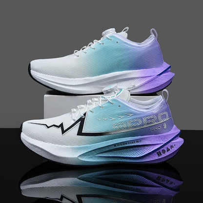 Casual Running Shoes for Men, Marathon Sports Carbon Plate, Breathable, Lightweight, Comfortable Women's Athletic Non-Slip Sneakers 2026