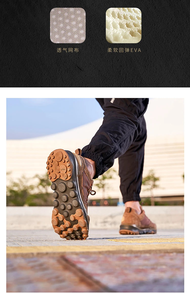 RAX Outdoor Breathable Hiking Shoes Men Lightweight Walking Trekking Wading Shoes Sport Sneakers Men Outdoor Sneakers Male