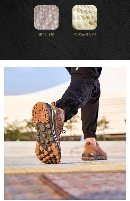 RAX Outdoor Breathable Hiking Shoes Men Lightweight Walking Trekking Wading Shoes Sport Sneakers Men Outdoor Sneakers Male