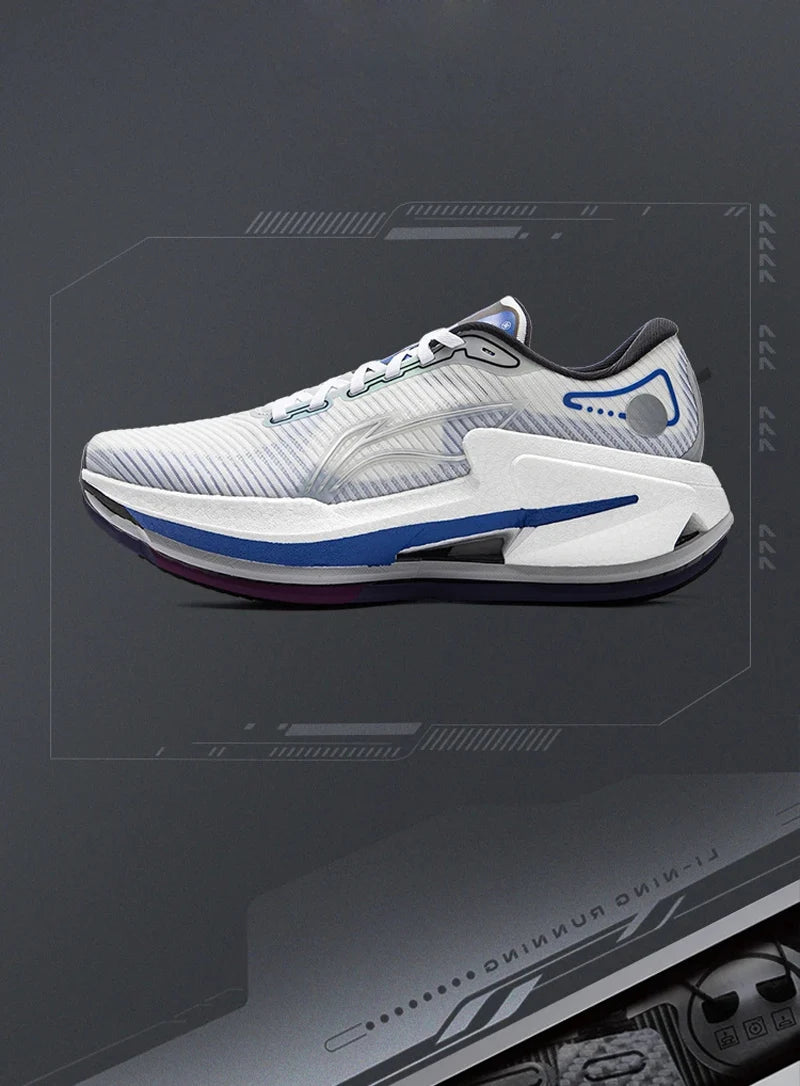 Li-Ning FURIOUS RIDER 8 Herren-Stabilitätslaufschuhe BOOM, rutschfeste Dämpfung, LiNing Sportschuhe mit stabilem Halt, Sneaker ARZV005