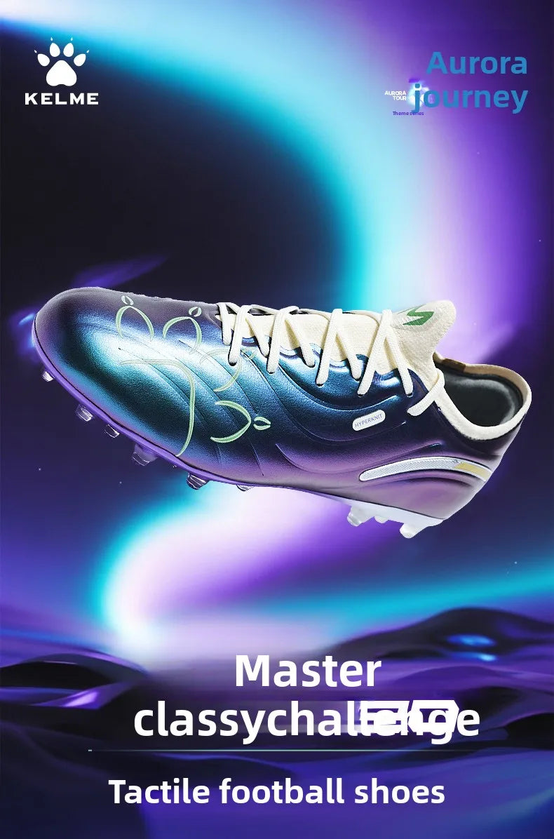 Kelme Adult Football Shoes Mg Short Nail Men's Training Football Boots Professional Competition Grass Specific Soccer Shoes