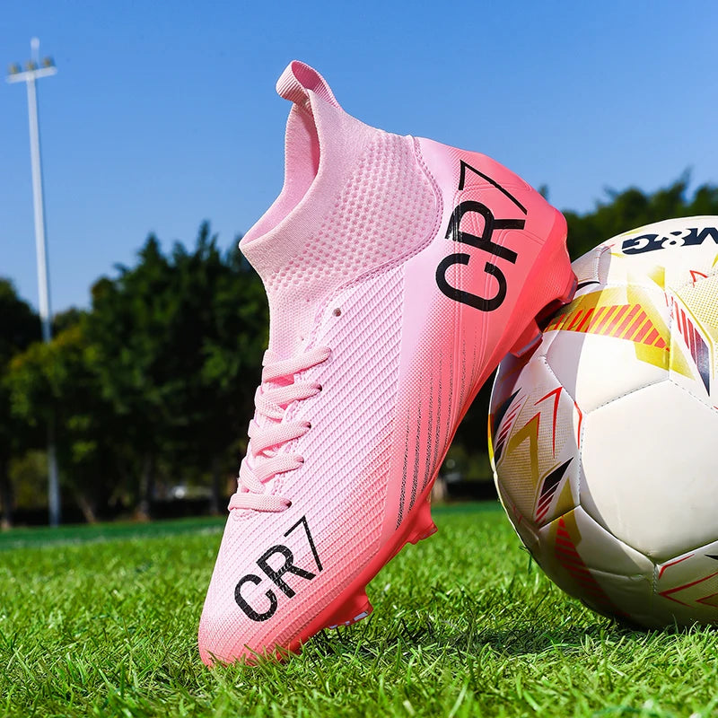 New Men Football Boots Hot Sale Professional Futsal High-Quality Soccer Shoes Cleats Women Unisex Ultralight TF/FG Sneakers