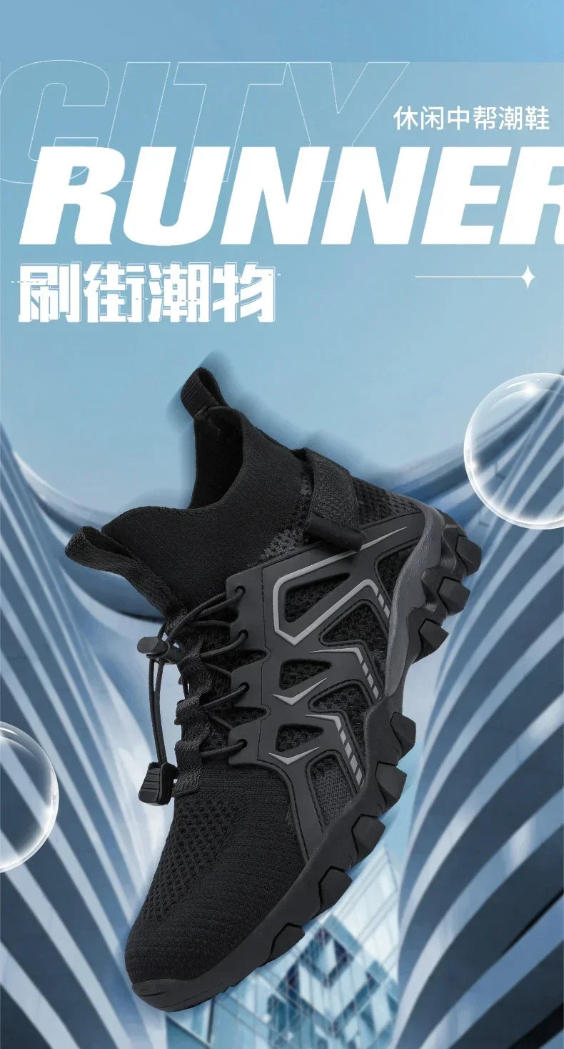 Unisex Breathable Quick-Drying Fishing Water Sport Shoes Summer Upstream Barefoot Aqua Boots Outdoor Non-Slip Women Beach Shoes