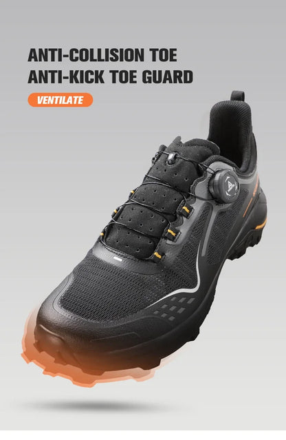 HUMTTO Men's Sneakers Luxury Designer Trail Shoes for Men Anti-slip Sports Hiking Sneaker Man Breathable Outdoor Trekking Boots
