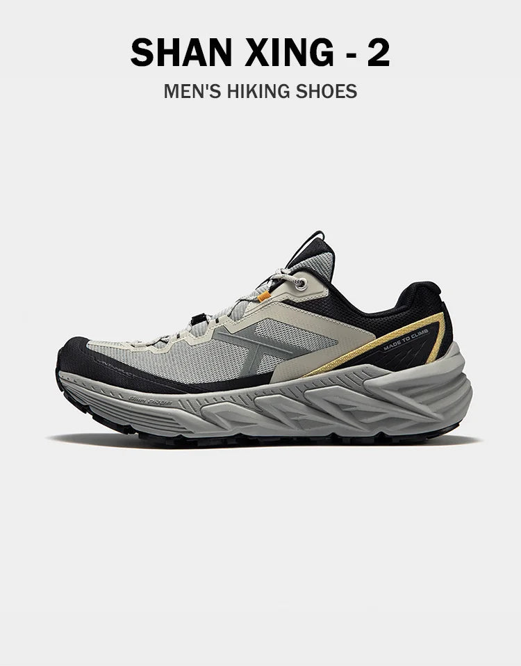 KAILAS SHAN XING -2 Men's Brand Sneakers Hiking Shoes for Outdoor Sports Mountaineering Trekking Breathable Shoes KS2432166