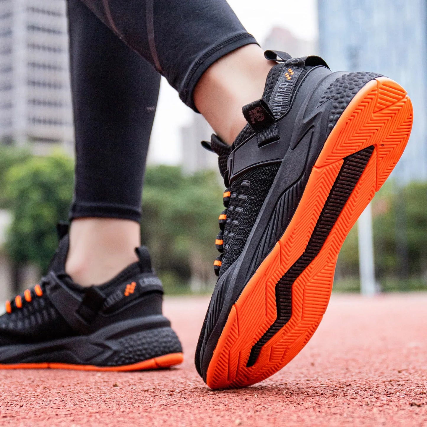 Baasploa Men's Running Shoes Brand, Male Designer Mesh Casual Sneakers, Lightweight Lace-Up New Male Outdoor Sports Tennis Shoes