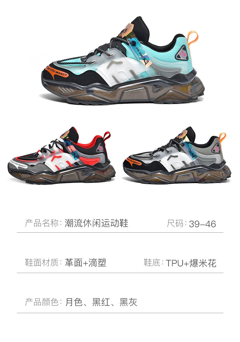 Shoes Men Sneakers Male Casual Men's Shoes Tennis Luxury Shoes Trainer Race Breathable Shoes Fashion Loafers Running Shoes for Men