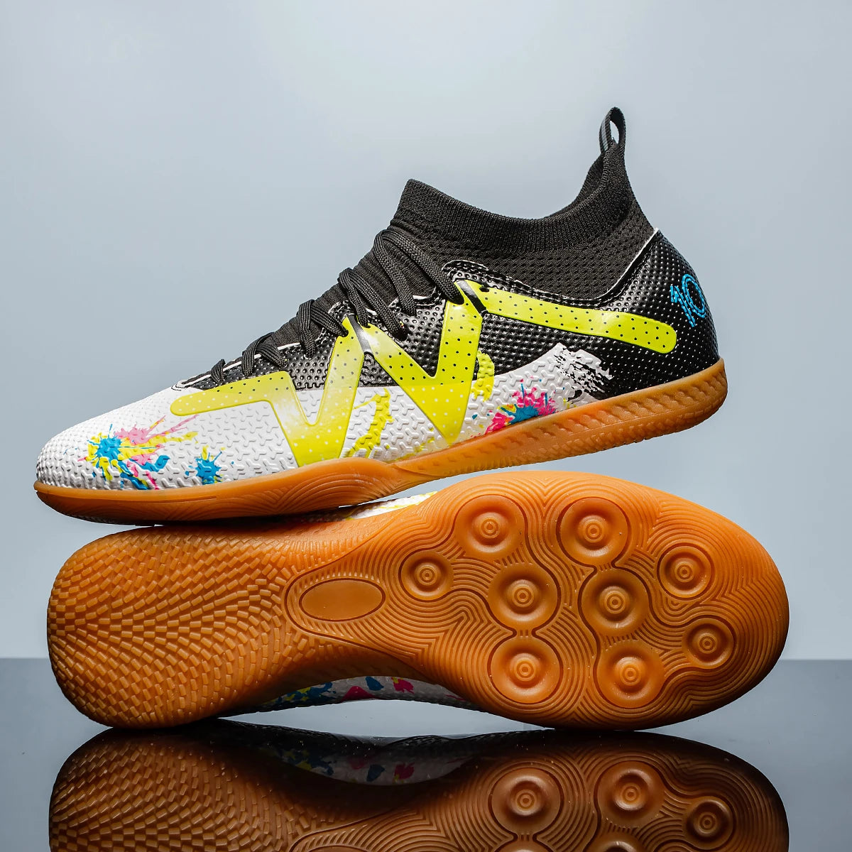 Men's Soccer Shoes Professional Match TF Football Boots Unisex Ultralight Match Hot Sale Women's Sneakers High-Quality Breathable