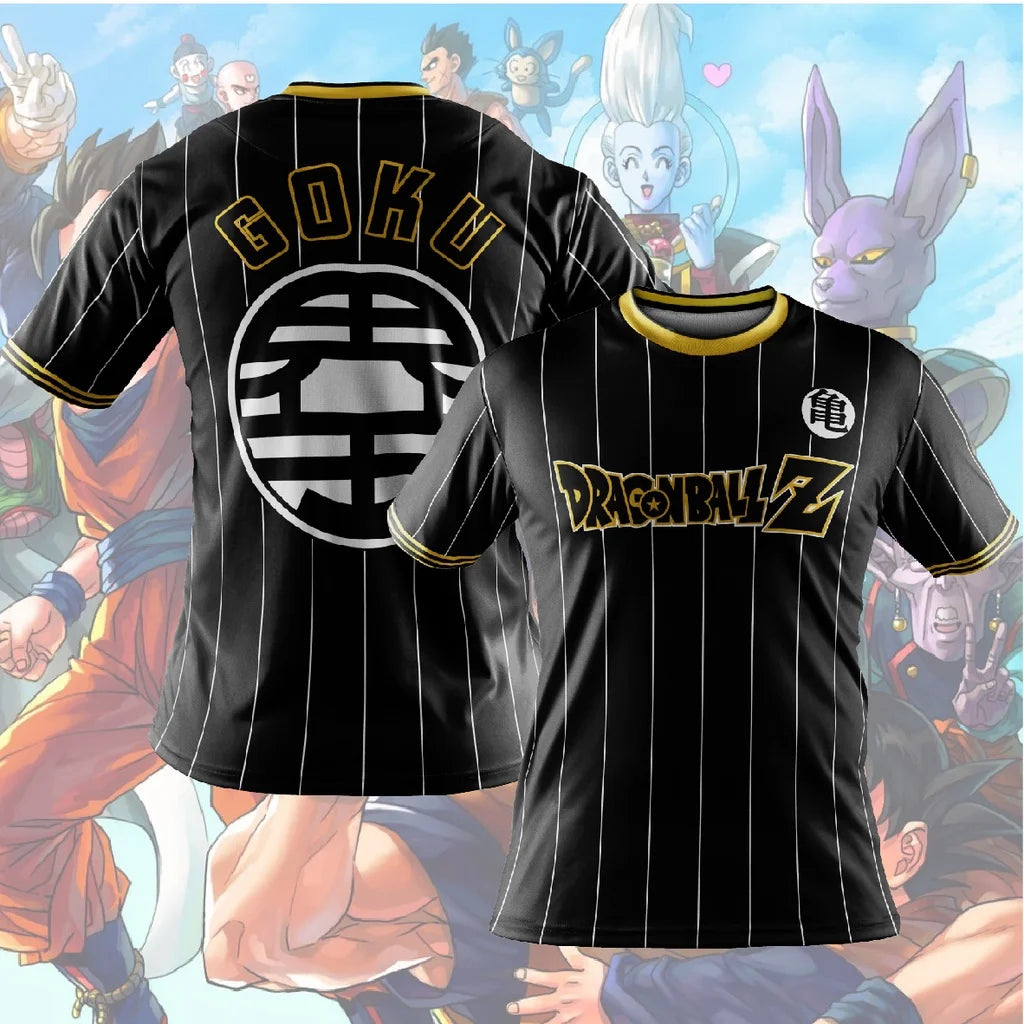 Dragon Ball T-Shirt Kids Tops Tee Anime Figures Son Goku Super Saiyan T-shirt Boys T-shirts Children Clothes Summer Short Sleeve