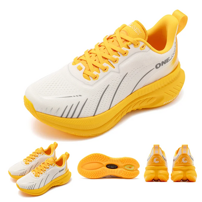 ONEMIX New Cushioned Running Shoes for Women Fall Winter Heavy Runners Lace-Up Women’s Jump Rope Dance Non-Slip Outdoor Sneakers