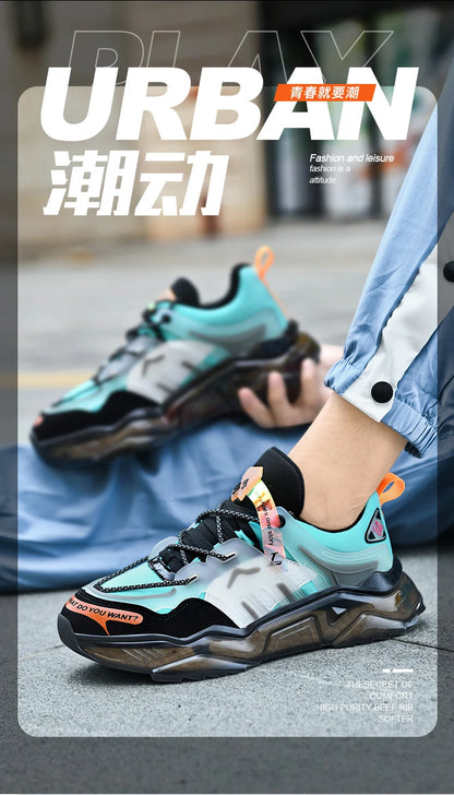 Shoes Men Sneakers Male Casual Men's Shoes Tennis Luxury Shoes Trainer Race Breathable Shoes Fashion Loafers Running Shoes for Men