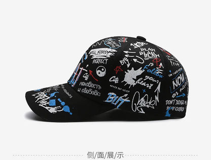 Fashion Hip Hop Baseball Cap Personality Trucker Caps Cotton Snapback Hat Outdoor Sun Hats Sports Leisure Cap