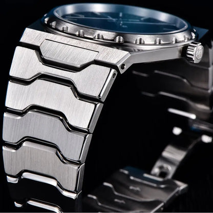 PAGANI DESIGN Men's Quartz Watches Ultra-Thin 7mm Series 37mm Sapphire Stainless Steel Waterproof Watches for Men TMI VJ21