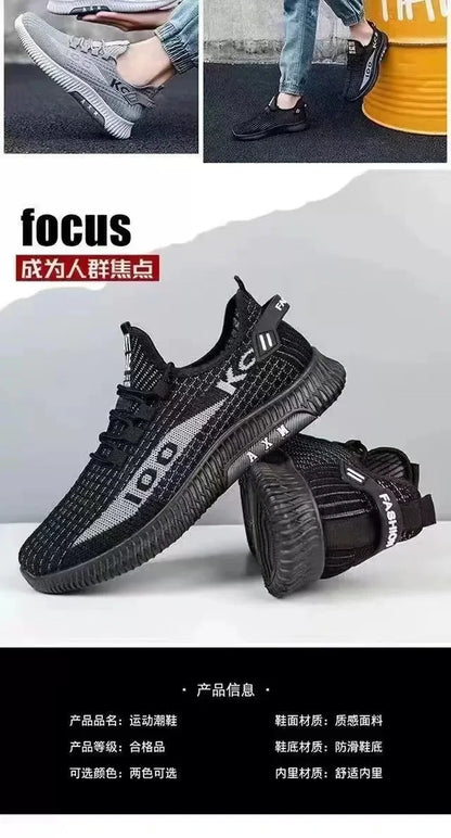 2026 Soft-Soled Spring and Autumn Old Cloth Shoes Breathable Mesh Shoes Non-Slip Wear-Resistant Casual Low-Top Work Shoes