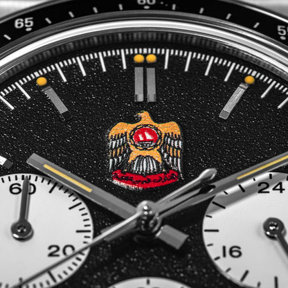 Thorn T010 37mm Quartz Watch VK63 Movement Men's Chronograph Watch Sapphire K9 Glass Luminous Waterproof Fashionable Retro Watch