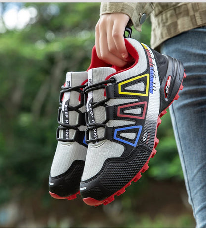 Women Waterproof Hiking Shoes Men's Big Size Up To 48 Outdoor Trainers Trekking Sneakers Climbing Trekking Hunting Tactical Sneakers