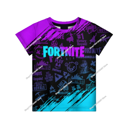 Neues Fortnite 3D-digital bedrucktes Kapuzensweatshirt für Kinder – modischer, trendiger Casual-Pullover, Geburtstagsgeschenk