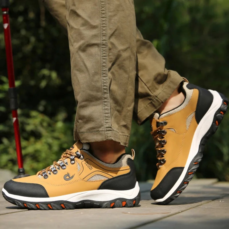Men's Casual Sports Shoes, Outdoor Hiking and Mountaineering Lightweight Walking and Running Shoes, Large Size 36-49