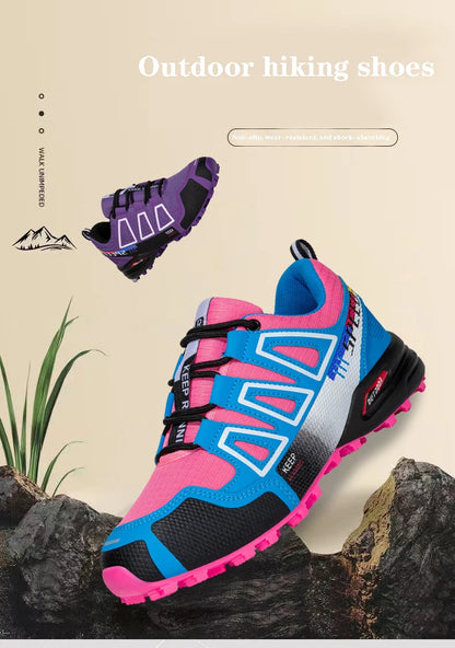 Women Waterproof Hiking Shoes Men's Big Size Up To 48 Outdoor Trainers Trekking Sneakers Climbing Trekking Hunting Tactical Sneakers