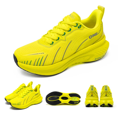 ONEMIX New Cushioned Running Shoes for Women Fall Winter Heavy Runners Lace-Up Women’s Jump Rope Dance Non-Slip Outdoor Sneakers